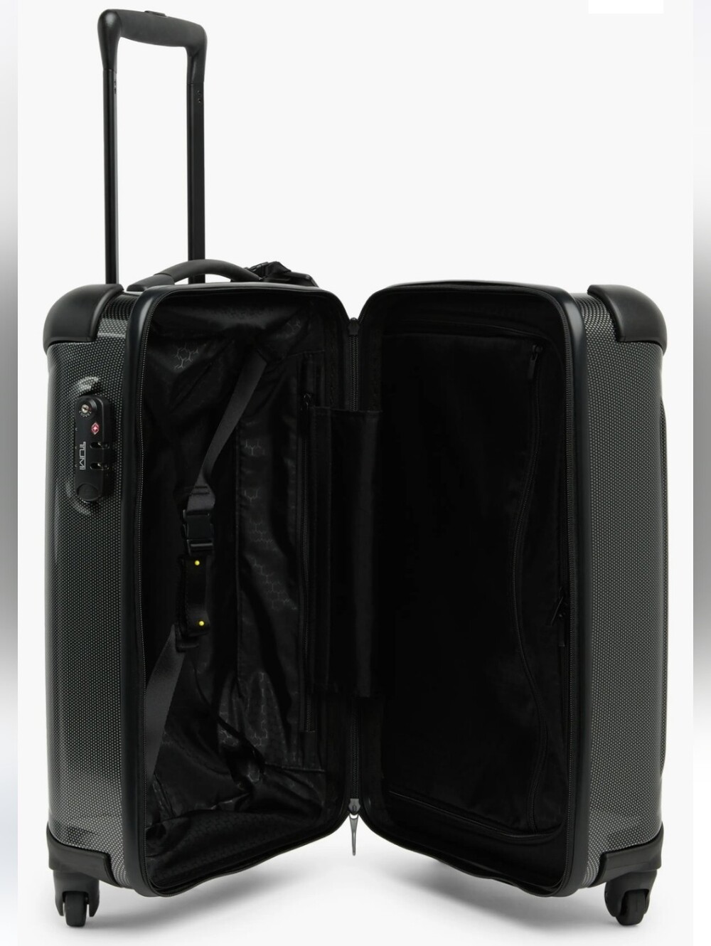 New TUMI Vapor International Carry-On in Black / Silver (msrp $675) - Picture 4 of 11